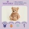 warmies Microwavable & Weighted Stuffed Animals, Brown Curly Bear -