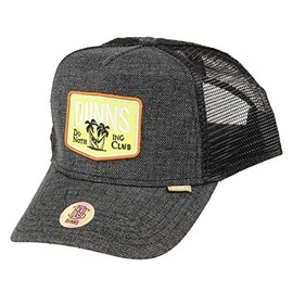 Djinns - DNC RoughCanvas Trucker Cap Mesh Cap Hat Cap Hat Caps, black