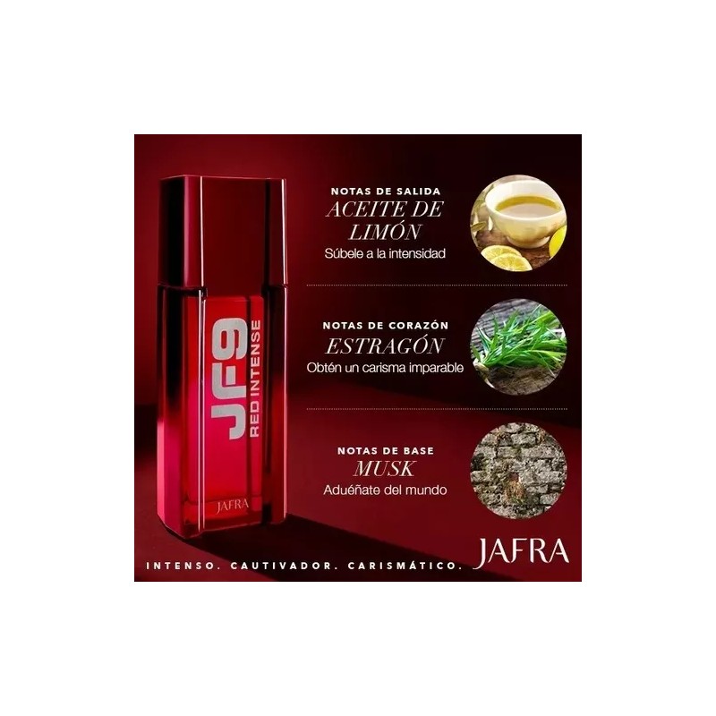 Jafra 2 Jf9 Red Intense Jafra Para Hombre + Envio