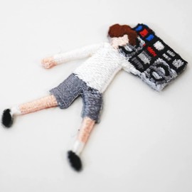 DARUMA Embroidery Sticker Sealing Embroidery & Sewing Parts 01-8680 (4 Adam)