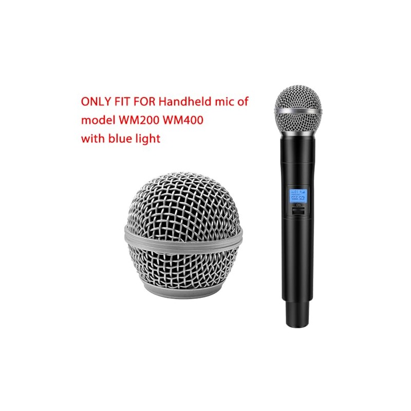 innopow Microphone Grill for WM200 WM400 WM400BH 2‑Pack