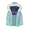 LONDON FOG Toddler Jacket for Girls - Warm, Hooded Puffer