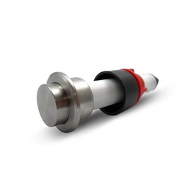 Franke et Valve Round Stainless Steel with Built-in Clicker/Spare Push Button Valve