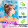 Swimming Ear Plugs for Adults Kids, 4 Pairs Silicone Earplugs