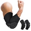 Dialudon Arm Sleeve Compression Padded Elbow Protector For Basketball Football,