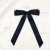 CHENLONB リボン ヘアクリップ 4本セット 蝶結び 髪飾り かわいい おしゃれ 結婚式 入学式
