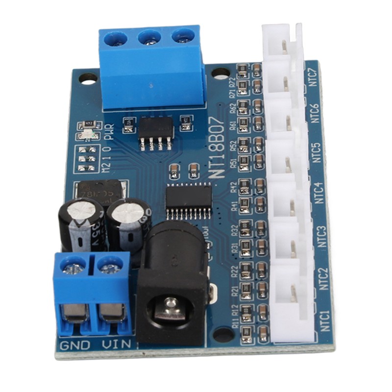 7 Channel RS485 Module NTC Temperature Sensor Measurement MODBUS RTU