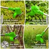 25 Pcs Electric Weed Wacker Metal Blade Lawn Trimmer Accessories