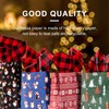 Whaline Red Black Buffalo Plaid Tissue Paper 60pcs Tissue Paper