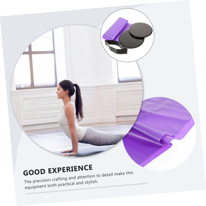 SUPVOX Versatile Yoga Fitness Equipment Resistance Bands Set Handles for