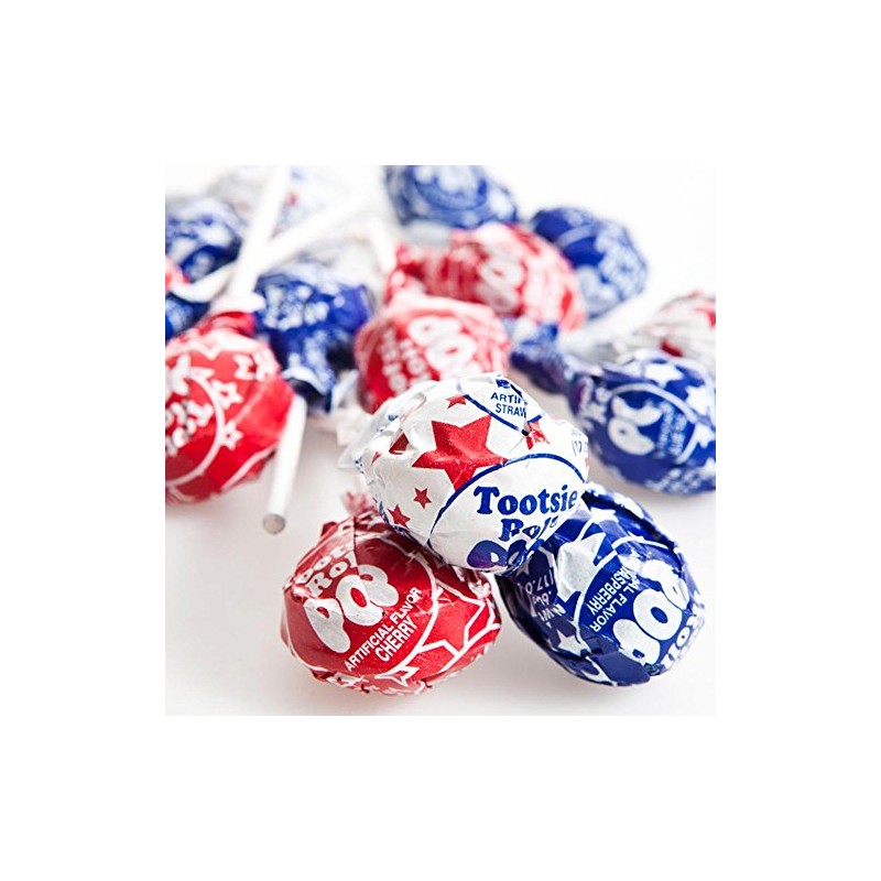 Patriotic Tootsie Pops by Century Novelty