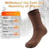 Thermal Socks For Womens socks Heated Slipper Fuzzy Extreme Cold