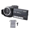 Videocámara 2.7K, Videocámara con Zoom Digital 50MP 16x con Luz