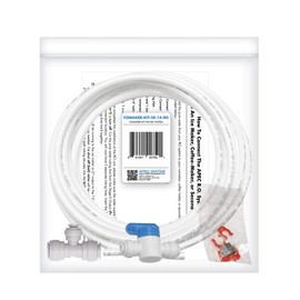 APEC Water Systems ICEMAKER-KIT-38-14-RO-A Ice Maker Installation Kit For Upgraded 3/8" Output Reverse Osmosis Systems, Refrigerator and Water Filters