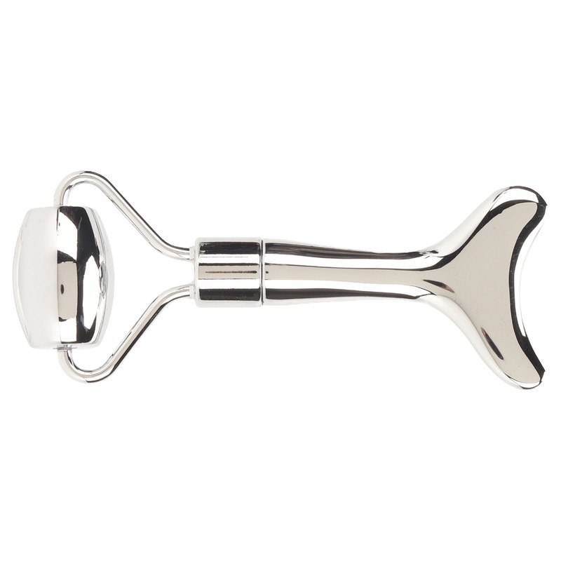 Facial Roller Gua Sha Board Double Heads Reduce Swelling Zinc