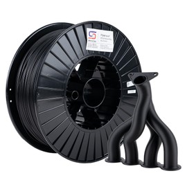 Siraya Tech Fibreheart PET-CF 3D Filament - Carbon Fiber Reinforced, Large 2.5kg Spool for Industrial & Print Farms, High Strength & Rigidity, Easy Printing, Dimensionally Stable (Black, 2.5kg)