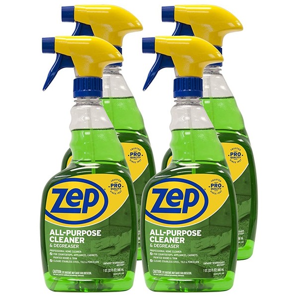 Zep All-Purpose Cleaner 32 Ounce (Case of 4) Cleans Almost Any Surface