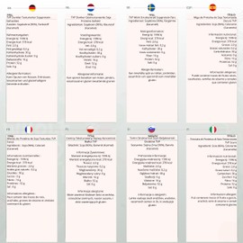 Whole Food Earth® - TVP Dark Textured Soya Protein Mince 500 g | GMO Free | High Fibre | High Protein