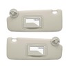 Driver Left & Passenger Right Side Sun Visor Replacement Compatible