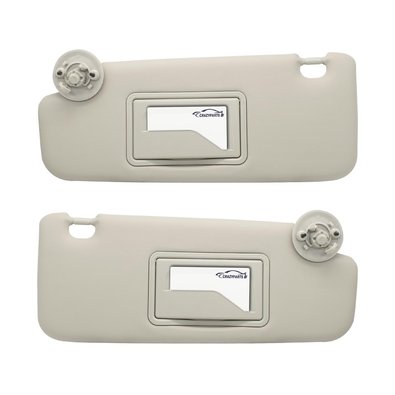 Driver Left & Passenger Right Side Sun Visor Replacement Compatible
