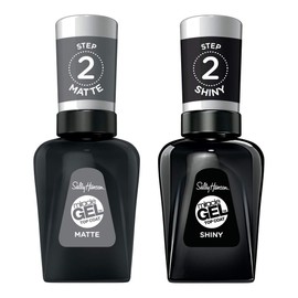 Sally Hansen Miracle Gel Shiny Top Coat and Matte Top Coat Duo Pack (Packaging May Vary)