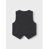 NAME IT Boys' Nmmrobino Waistcoat Unb Suit Vest, Dark grey