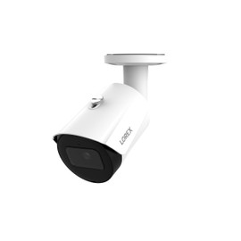 Lorex 2K IP Wired Bullet Security Camera, Listen-in Audio, Smart Motion Detection, White [Cable NOT Included]