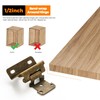 Ravinte 10 Pack 5 Pairs Semi-Overlay 1/2 inch Self-Closing Face