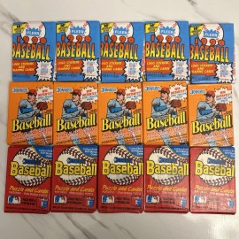 15 Pack Bundle Of LATE 80’s EARLY 90’s BASEBALL New Sealed Packs