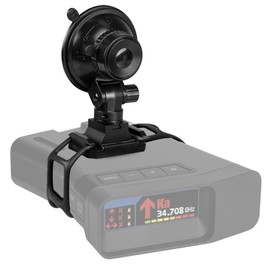 Xislet Universal Magnetic Radar Detector Mount Compatible with Uniden R3 R4 R7 R8 R9, Cobra, Escort Models IX, IXC, MAX 360c, Redline EX, MAX 3 and More with Radar Detector Suction Holder Bracket