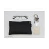 Zoff Glasses Case, Sunglasses Case, Black, Padding, Unisex, Pouch, Stylish,