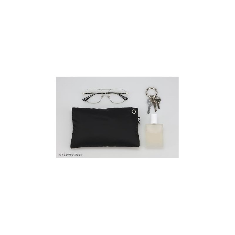 Zoff Glasses Case, Sunglasses Case, Black, Padding, Unisex, Pouch, Stylish,