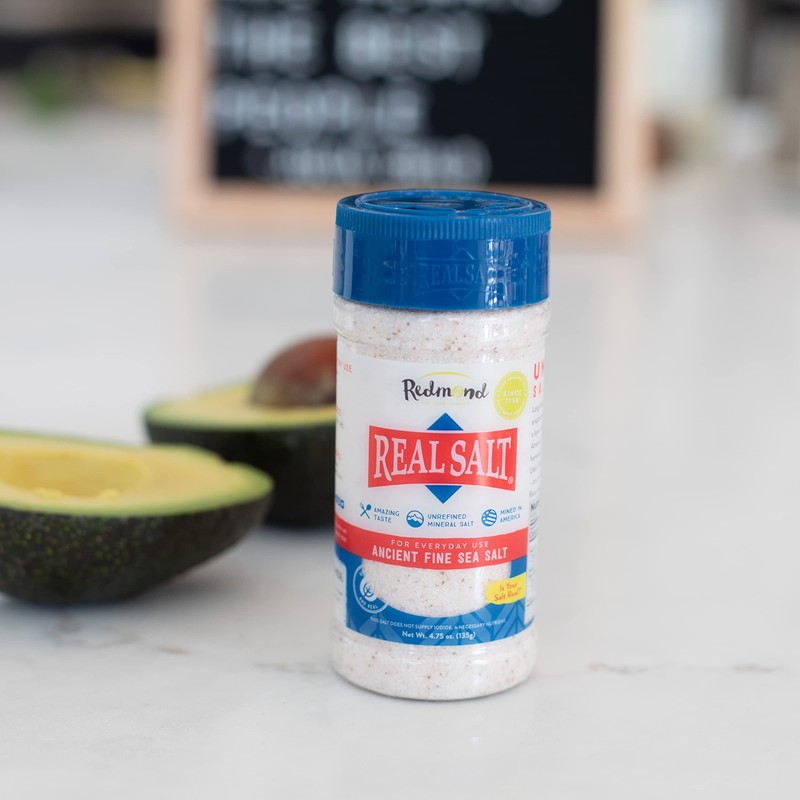 Redmond Real Sea Salt - Natural Unrefined Organic Gluten Free