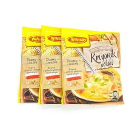 WINIARY Krupnik Polski SOUP pack of 3 (9 portions) Made in Poland
