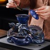 Zurucily Semi Automatic Tea Set Ceramic Teapot with Infuser Magic