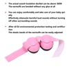 Baby Ear Protection Sound Insulation Noise Reduction Ear Muff Pink