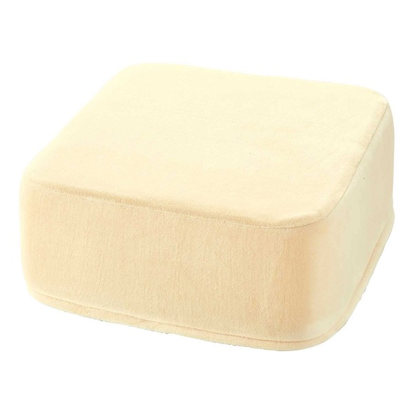 Cogit 93057 Square Cushion, Agri, Long Time, Fatigue, Easy Posture, Multi-functional, Cream Beige, Standard