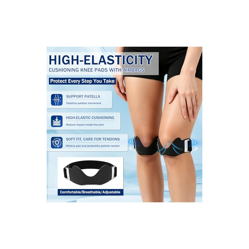 2PCS Stryd-e Knee Strap, 2026 New Stryd-e Precision Strap, Precision