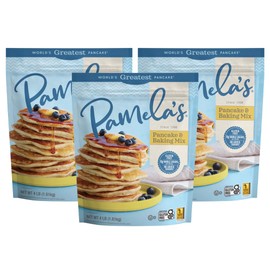 Pamela's Products Gluten Free Baking and Pancake Mix, 4-Pound Bags (Pack of 3)