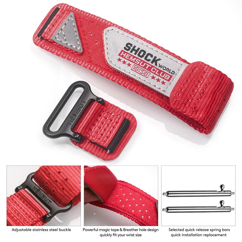24mm Watch Band Strap for Casio GA-2000 PRG-600/650 PRW-6600, Super