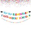 Elementary School Graduation Decorations 2025, Bye Bye Elementary Hello Middle