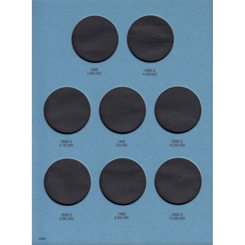 Whitman Coin Folder U.S. Morgan Silver Dollar 1878 – 1921