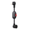Right Angled On/Off Switch Extension Cord, Angled 3-Prong 3 Outlet