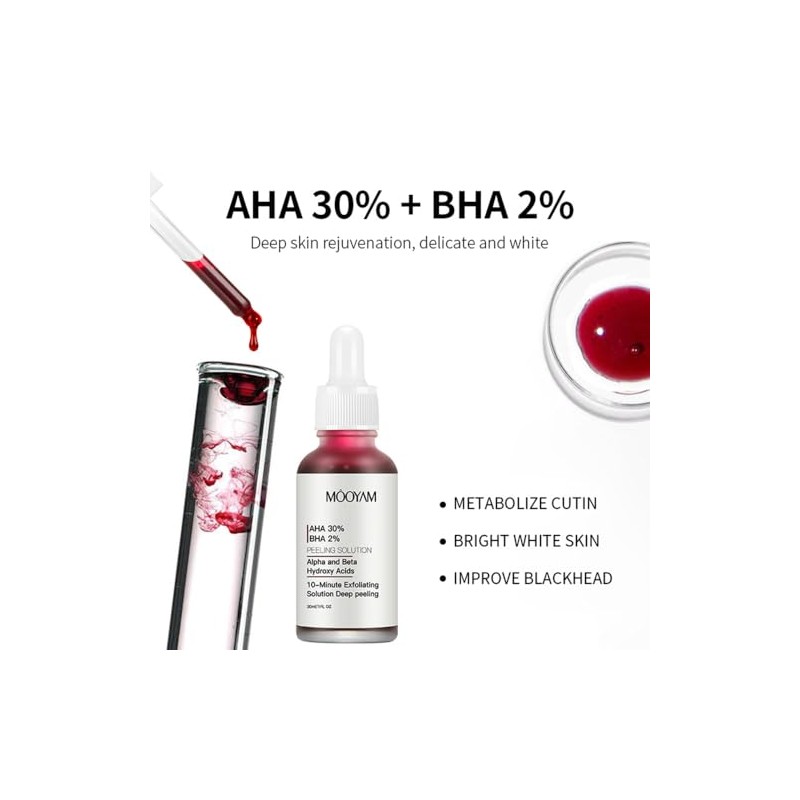 TFixol Solución Exfoliante con 30 ml de AHA 30 BHA