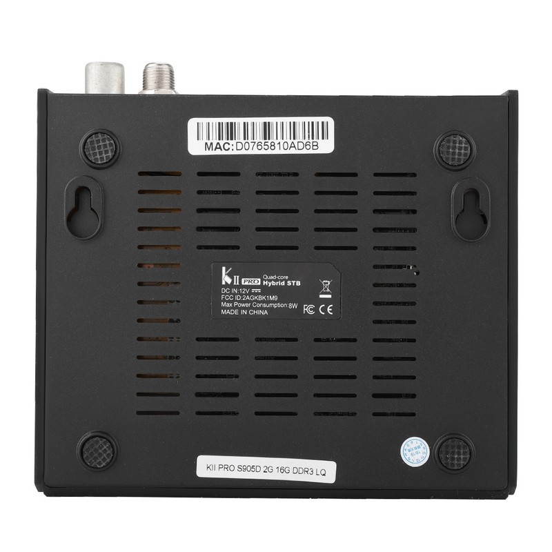 KII PRO TV BOX S905D 2GB 16GB S912 4K DVB