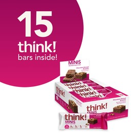 think! Minis, Chocolate Almond Brownie, 15 Count