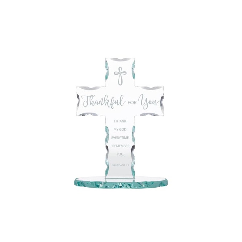 Autom Christian Brands Inspirational Gifts - Laser Engraved Standing Glass