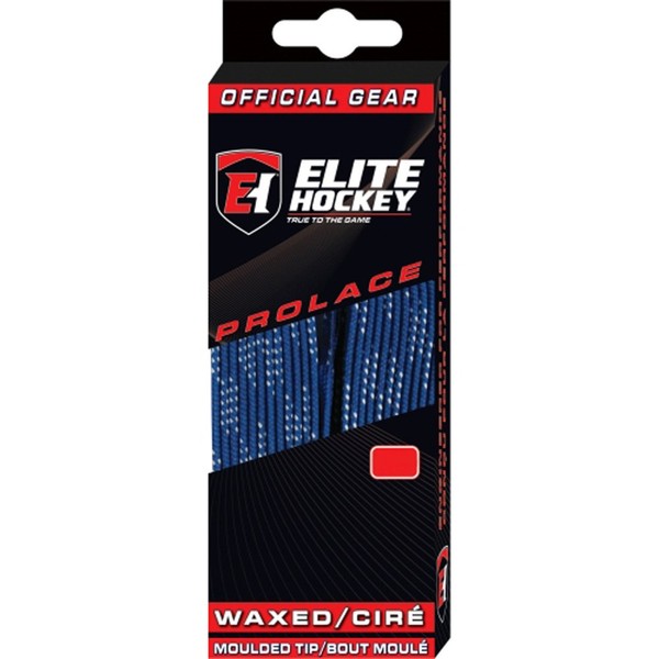 Elite Hockey Prolace Waxed Hockey Skate Laces (Royal Blue, 120")