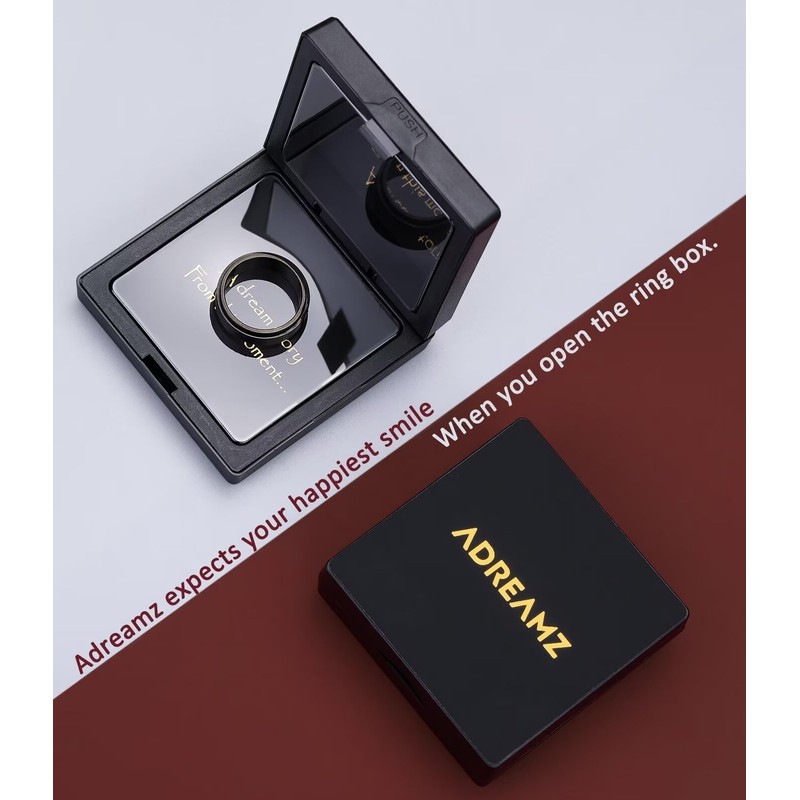 Adreamz 8mm Gold Spinner Computer Circuit Board Ring For Men