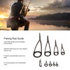 LOCADENCE Fishing Rod Tip Repair Kit, Anti Tangling Trumpet Shaped